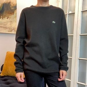 🚫SOLD🚫 Lacoste Men’s Black Sweater 3